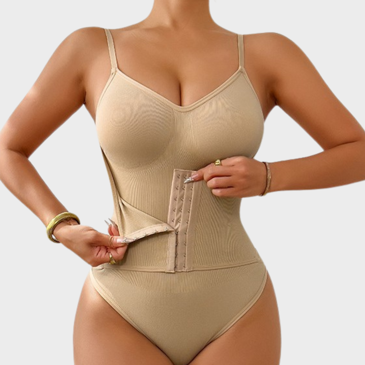 Body con faja moldeadora