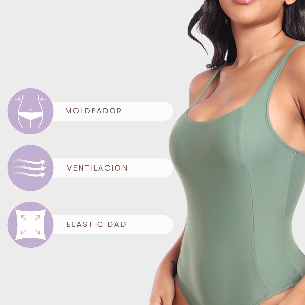 Traje de baño moldeador